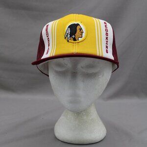 Washington Redskins Hat (VTG) - By Ted Fletecher - Adult Trucker Snapback